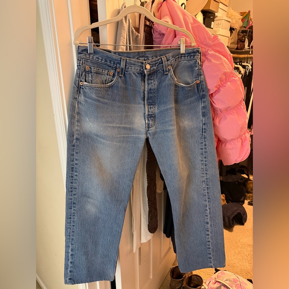 Vintage Levi’s 501s 100% cotton 34/30